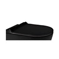 Copriwater cover in plastica colore nero opaco