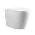 WC a pavimento bianco lucido senza brida sistema Tornado 36x56x40 YJ-3380BI
