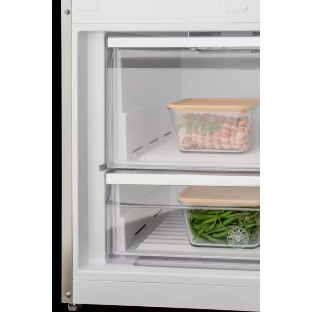 76 cm 533 L Total No Frost Kühl-Gefrier-Kombination, Edelstahl, Bertazzoni