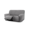 Sofaüberwurf 150-200 cm für Zweisitzer-Liegesofa in Grau – Jaz