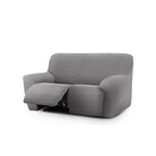 Sofaüberwurf 150-200 cm für Zweisitzer-Liegesofa in Grau – Jaz