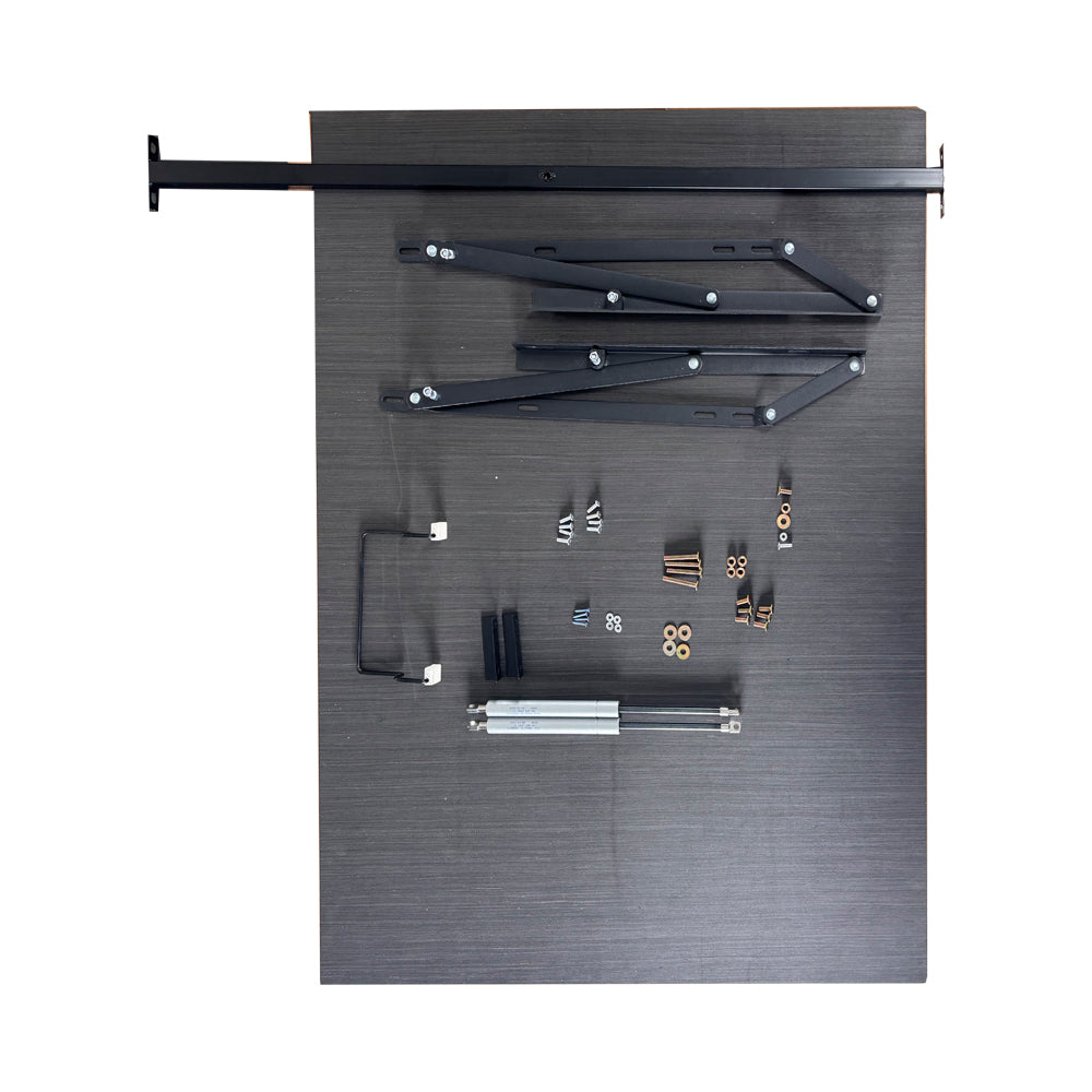 Kit letto contenitore completo una piazza e mezza 120x190 cm