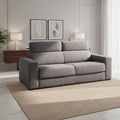 Divano letto 3 posti tessuto Penelope22 grigio Crien