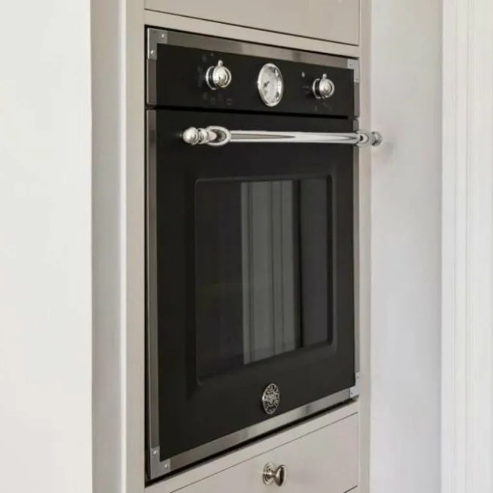 Elektrobackofen 76 Liter Bertazzoni F609HEREKNE Energieklasse A mattschwarz