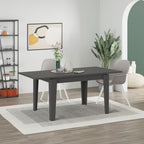 Tavolo allungabile Megaron antracite 120x80 cm