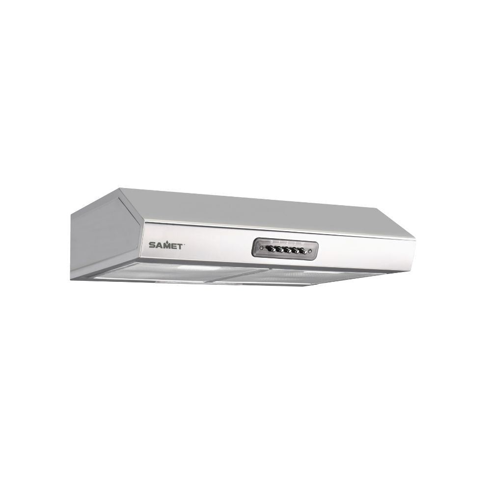 Cappa sottopensile 60 cm colore inox con luci led - Tornado Samet