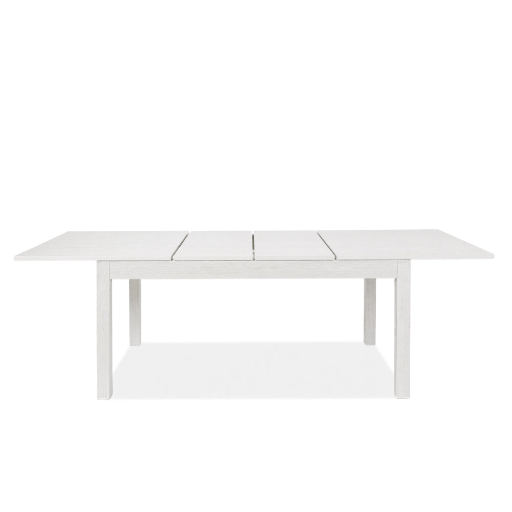 Tavolo allungabile colore bianco frassinato 160x90 cm - Elindo