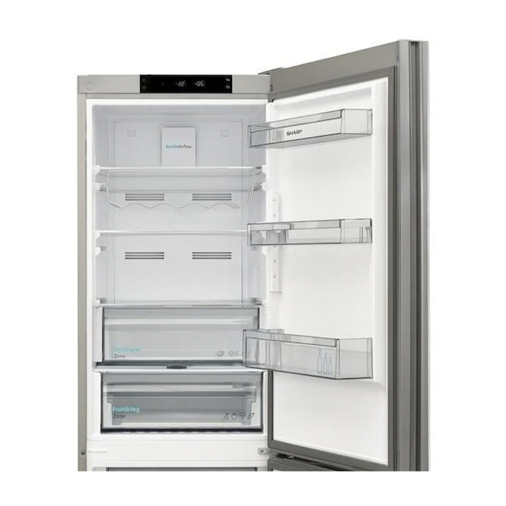 Frigorifero combinato No Frost 331 L bianco classe D Sharp SJ-NBA31IEWGD