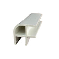 Angolare zoccolo in pvc colore alluminio H 10 cm.