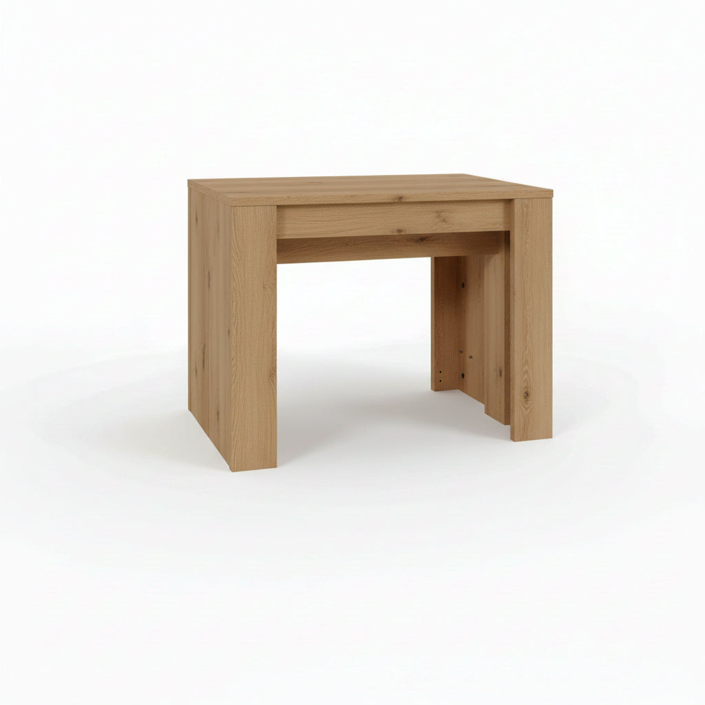 Console extensible couleur chêne 252 cm Baku