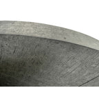 Table ronde fixe couleur ciment 100x75.5H cm - Grei