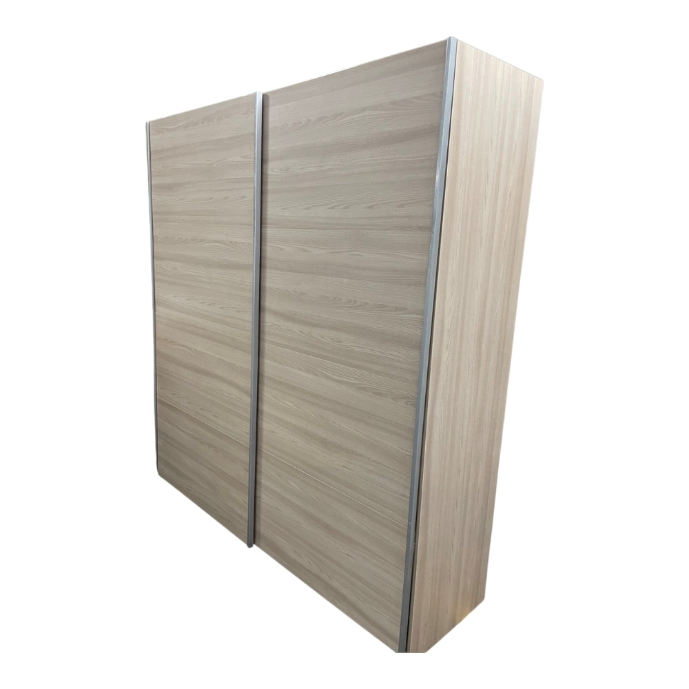 Armadio con ante scorrevoli colore olmo perla 180x218,6H cm - Corrent