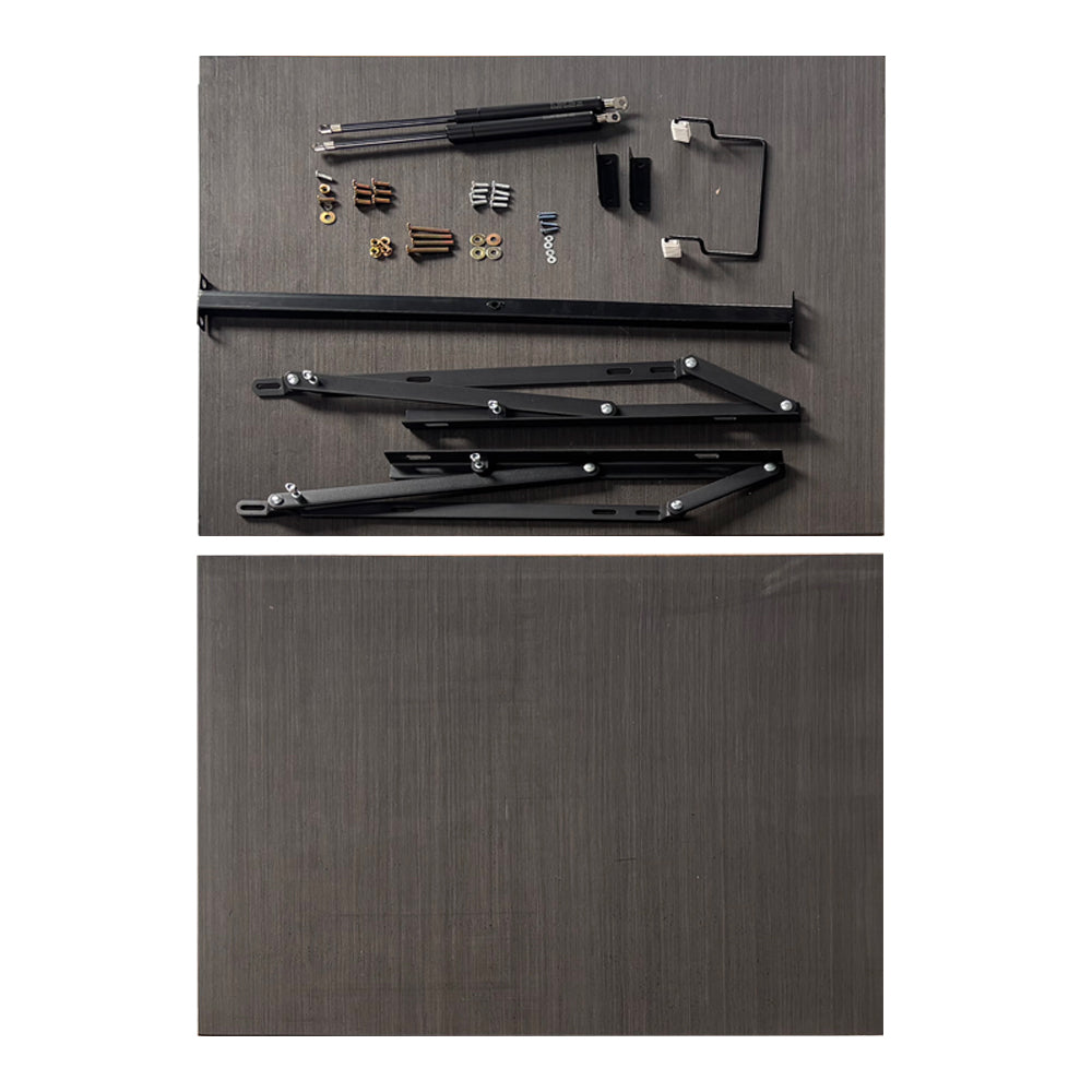 Kit completo letto contenitore singolo 80x190 cm