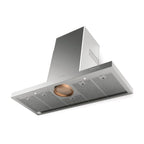 Cappa aspirante LUFT X A120 a parete 120 cm inox classe A 560 m³/h Faber