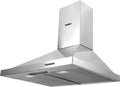 Hotte pyramidale moderne 60 cm en inox - Samet Eolo 60