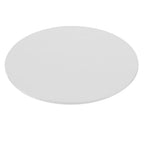 Piano tavolo rotondo truciolare bianco 120x120x3.8H