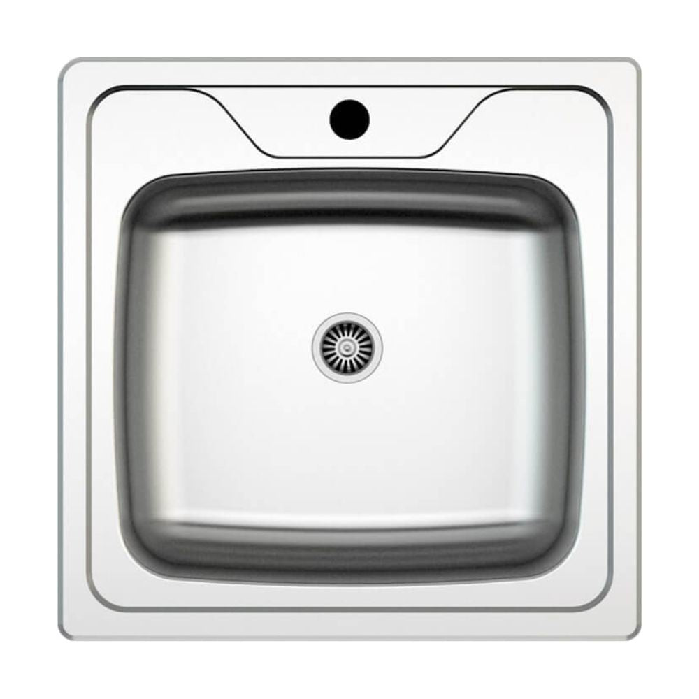 Cucinino con lavello e piano cottura in vetroceramica 2 ante colore bianco larice 80x60x85H cm - Miniki