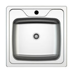 Cucinino con lavello e piano cottura in vetroceramica 2 ante colore bianco larice 80x60x85H cm - Miniki