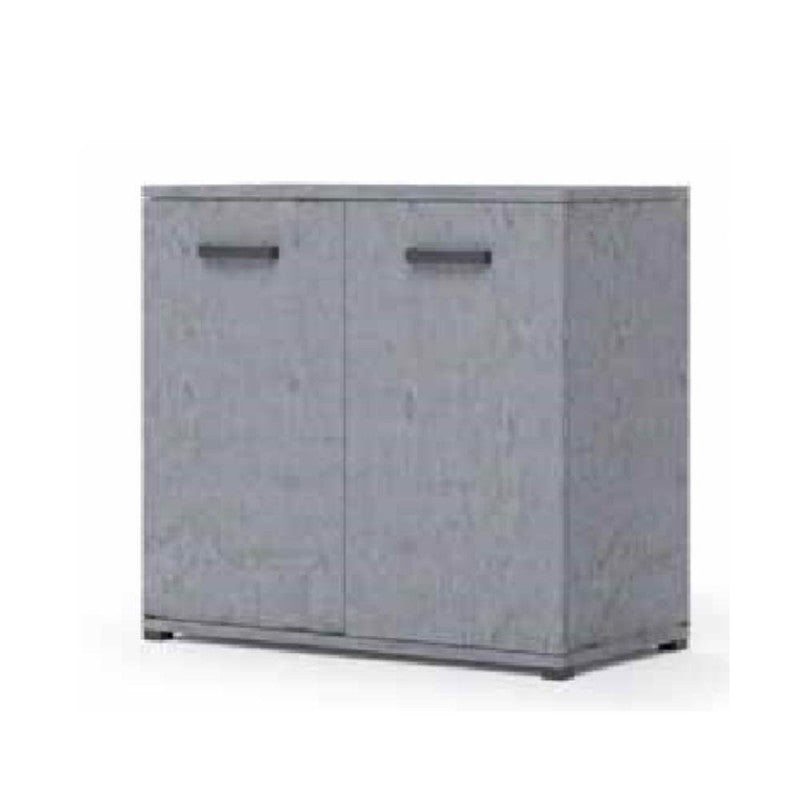 Multiuso Mini Viareggio 90 cm 2 ante Cemento