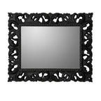 Specchiera 101x82h colore nero lucido Madrid