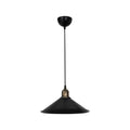 Hängeleuchte schwarz 62H cm - Bluc