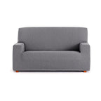 Copridivano elastico 3 posti grigio 180/210 cm Troya