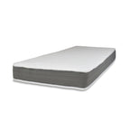 Hypoallergene und milbendichte Einzelmatratze Silver 90x200x18H