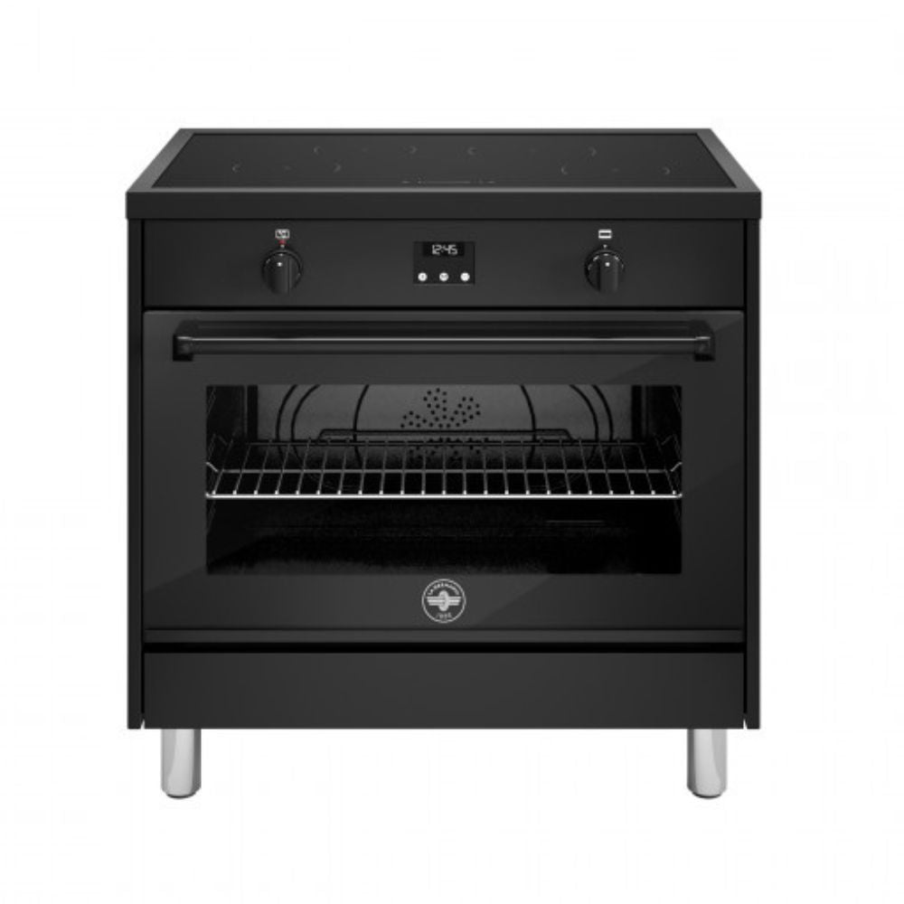 Cucina AMN964IENNE 90x60 con piano a induzione e forno elettrico multifunzionale nero classe A Bertazzoni