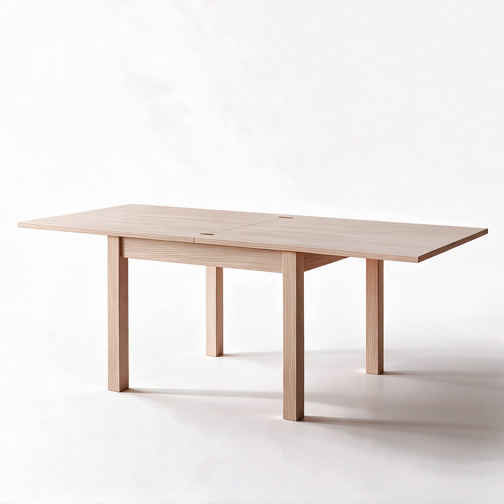 Tavolo quadrato raddoppiabile colore olmo 90x90 cm - Firenze