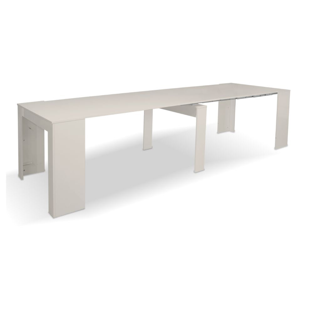 Console extensible 90x50x76h cm couleur cachemire Ofelia