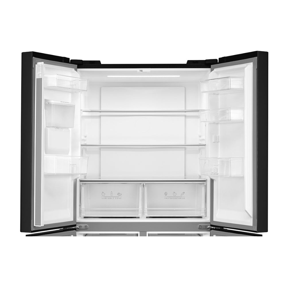 Frigorifero 4 porte real total NO FROST inverter display touch 474 litri nero classe D Daya DMF4474INLBD