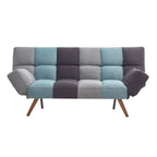 Schlafsofa mit neigbaren Armlehnen Patchwork 181 cm – Dube