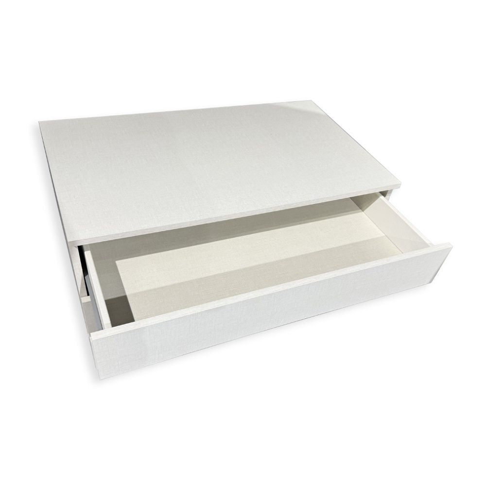 INNENKOMMODE WEISS 3 SCHUBLADEN FÜR KLEIDERSCHRANK ABM. 873*510*485 MM