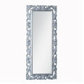 Specchiera Anna 76x180 cm. argento verniciato