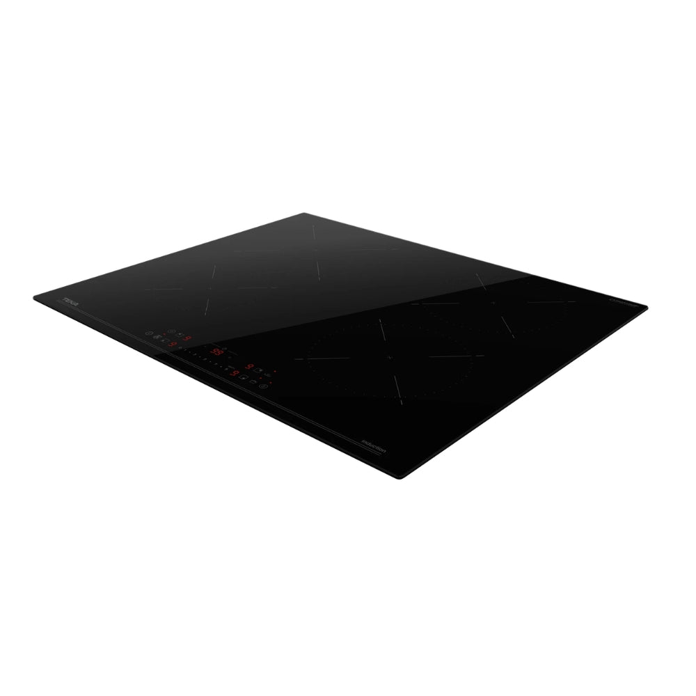 Piano cottura induzione 4 zone di cottura 60 cm. touchscreen frontale nero Teka IBC64115SSMBK