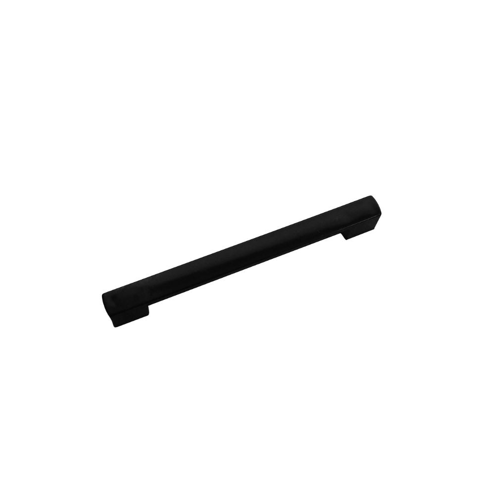 Poignée de meuble en plastique noir BRIDGE128BLACK