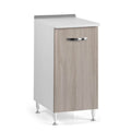 Küchenunterschrank mit Ulmenfront 30x50x85H cm