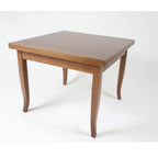 Tavolo quadrato allungabile Verona noce 90x90