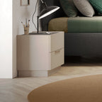 Table de chevet 50 cm avec 2 tiroirs couleur cachemire - Musto