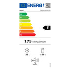 Réfrigérateur encastrable SAM241INVERTER blanc double porte réversible 240L classe E Samet