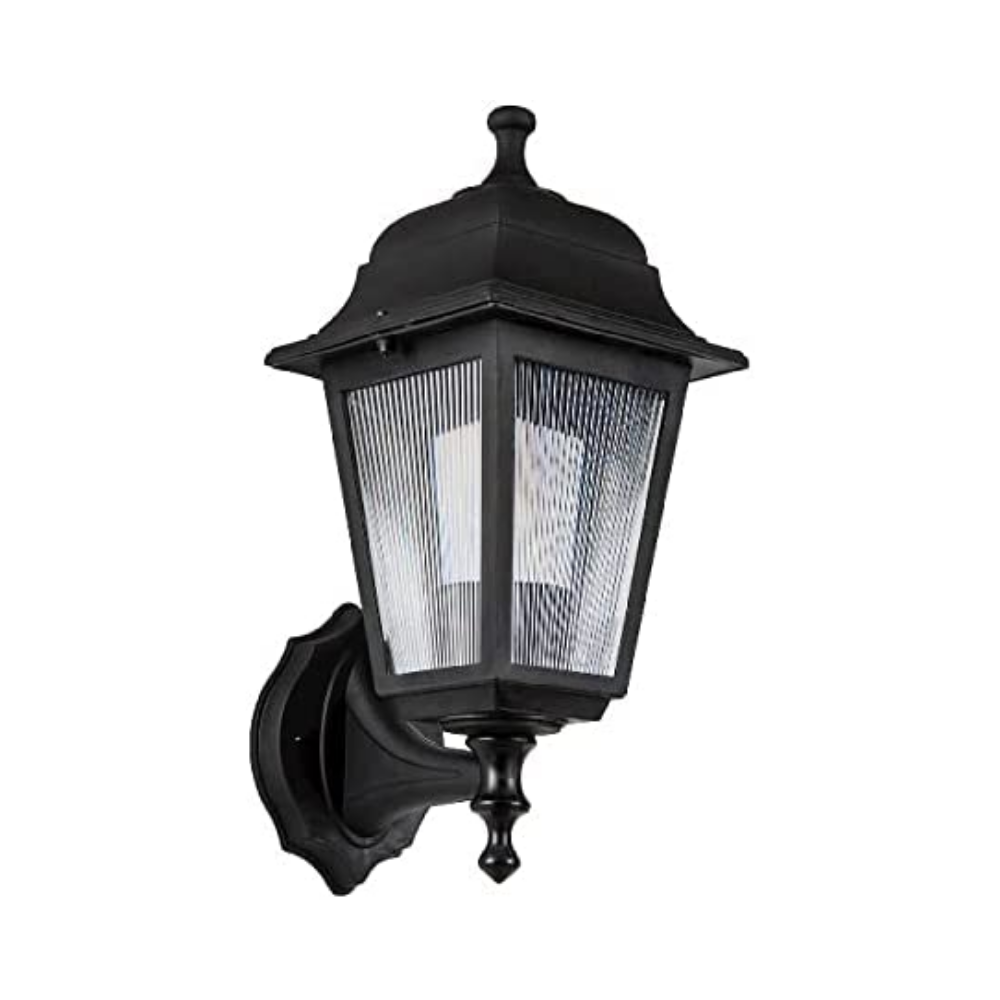 Applique murale triangulaire noire en ABS MDL2826