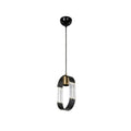 Lampada a sospensione con pendente nero Nova