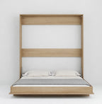 Letto matrimoniale a scomparsa salvaspazio colore rovere 164x38x221H Primer
