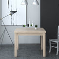 Table carrée extensible coloris orme 90x90 cm - Florence