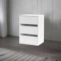 Kommode mit 3 Schubladen, weiß, 50,8x39,6x71,3H cm - Smart ST2