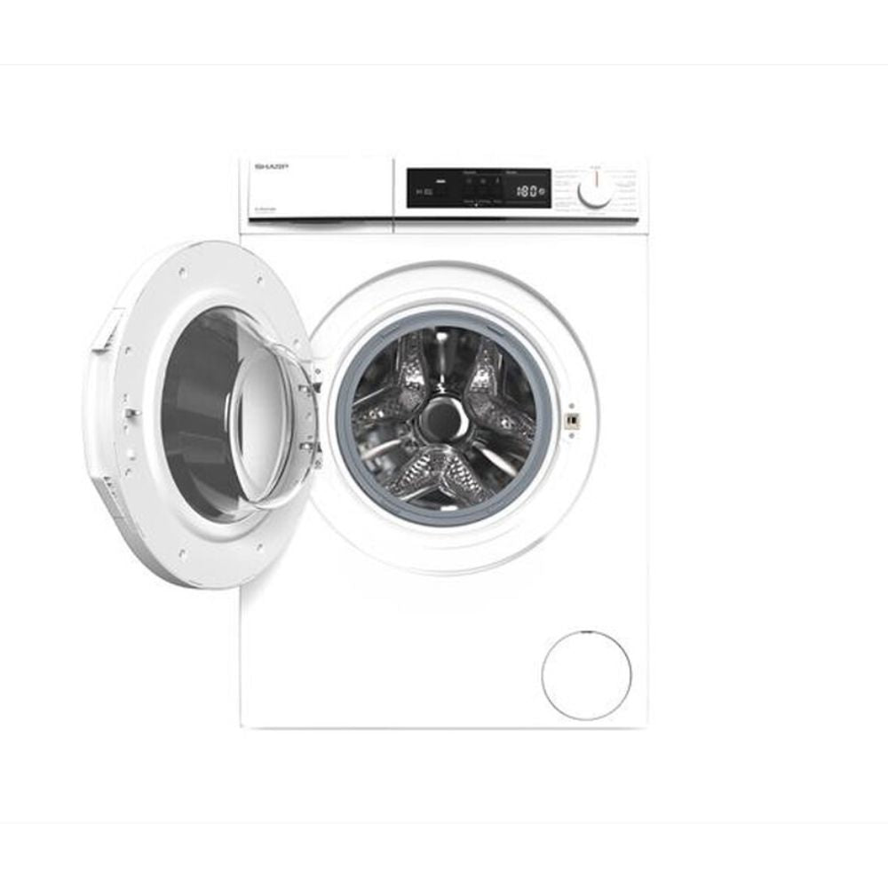 Lavatrice slim 4kg centrifuga 1000 giri bianca classe D Sharp ESNFA4101WD