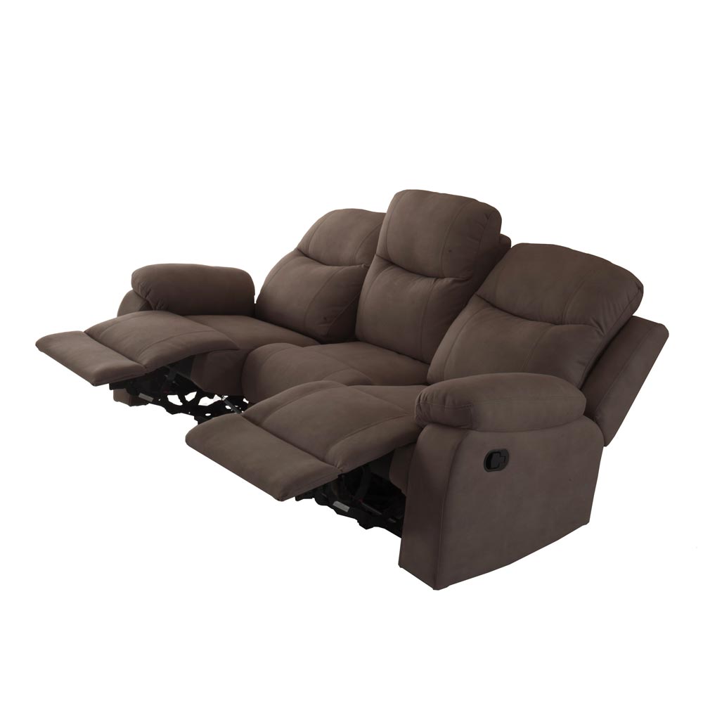 SOFA 3-Sitzer CHICAGO MIT RELAXFUNKTION FARBE MOZART ELEPHANT 95 (MSM)
