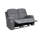 Canapé inclinable 2 places gris Twist 20 - Chicago