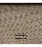 Sofa mit Stauraum-Recamiere Cappuccino ComoII Stoff giulia9703
