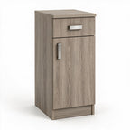 Mobile multiuso con anta e cassetto colore olmo 30x32x78H cm - Carl